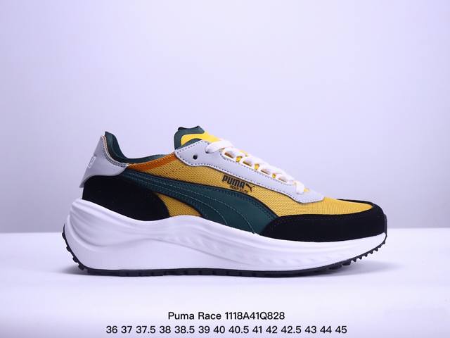 公司级 Puma Race To Beat The Elite 彪马低帮专业越野户外跑步鞋 这款鞋5Mm的前后掌落差能让你贴近自然跑的步态 使你的身体对鞋子的缓