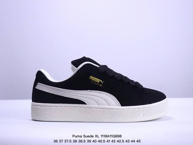 公司级puma Suede Xl复古单品 彪马 防滑耐磨低帮德训板鞋 货号:396057 01 尺码:36 37 37.5 38 38.5 39 40 40.5