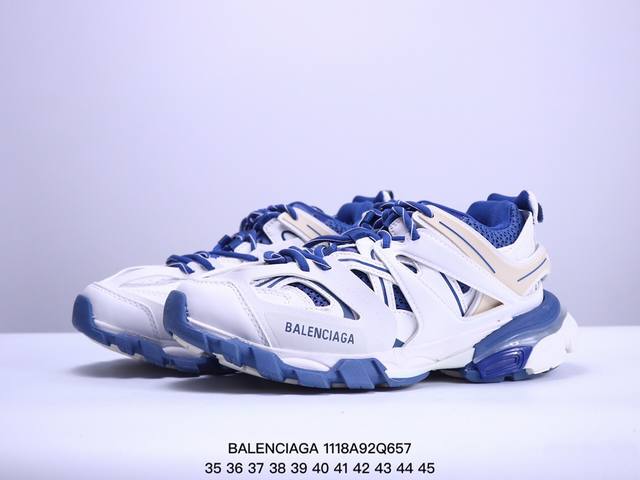 Balenciaga 巴黎世家 男女鞋原版一致配件防尘袋及附送鞋带，全部采用原档案原楦数据开发，1:1比例克重，原装全掌升级乳胶鞋垫设计，市面最为正确东莞代工原