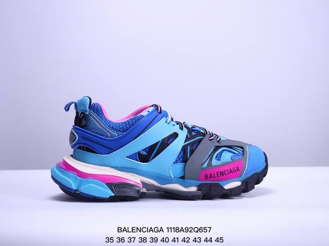 Balenciaga 巴黎世家 男女鞋原版一致配件防尘袋及附送鞋带，全部采用原档案原楦数据开发，1:1比例克重，原装全掌升级乳胶鞋垫设计，市面最为正确东莞代工原