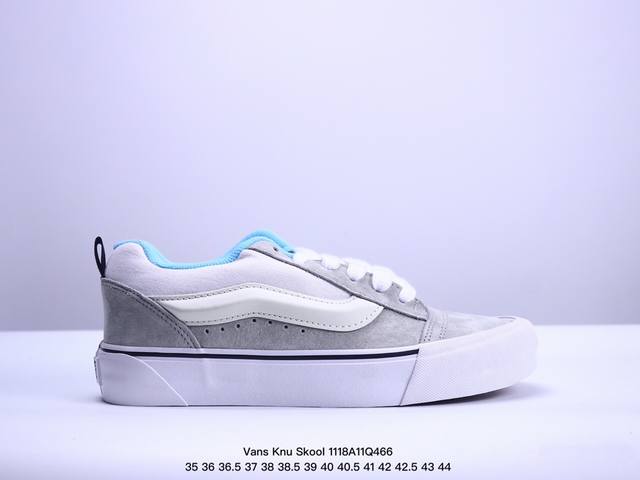 Vans Knu Skool 百搭休闲防滑减震低帮 板鞋男女同款vans 面包 颜色：Vans 面包侧标拼接 货号：Vn000Crpbma 尺码：35 36 3