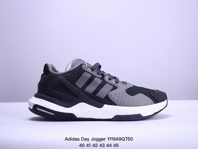 特价真爆adidas Day Jogger 阿迪新款夜行者二代爆米花复古跑鞋 Xm1119Q7