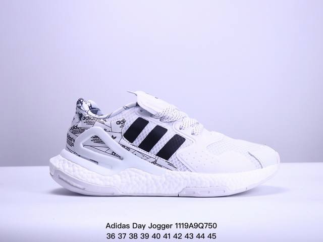 特价真爆adidas Day Jogger 阿迪新款夜行者二代爆米花复古跑鞋 Xm1119Q7