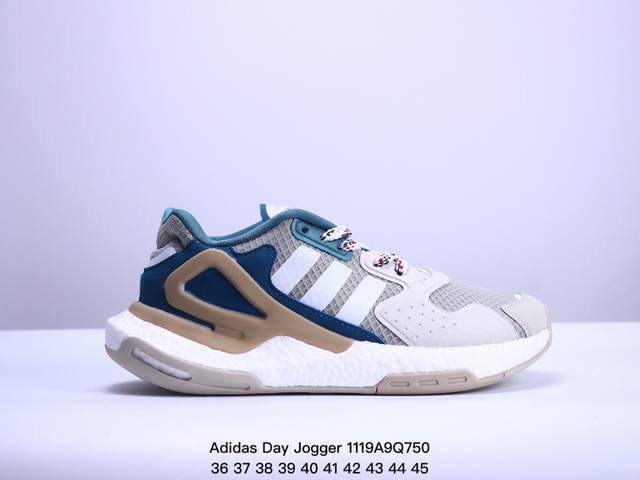 特价真爆adidas Day Jogger 阿迪新款夜行者二代爆米花复古跑鞋 Xm1119Q7