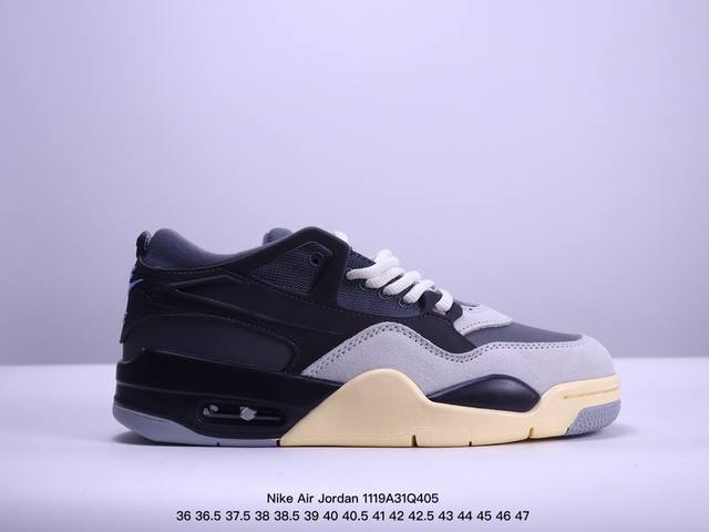 真标nike Air Jordan 4 Rm 防滑 低帮 复古篮球鞋 货号:Fq7939-004 尺码:36 36.5 37.5 38 38.5 39 40 4