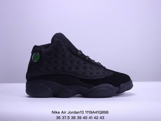 真标耐克nike Air Jordan 13 迈克尔 乔丹aj13代复古中帮文化休闲运动篮球鞋 货号:41457 11 尺码:36-43 Xm1119Q898