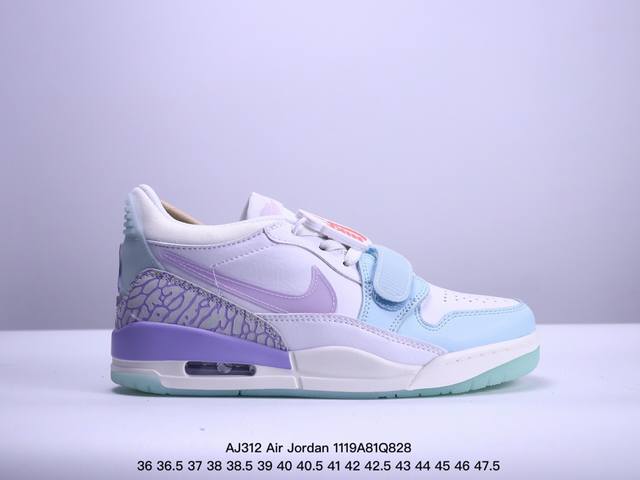 公司级耐克 Nike Aj312 Air Jordan Legacy 312 Nrg“Pure White” 官方货号:Cd7069 141乔丹联名号称 “最强