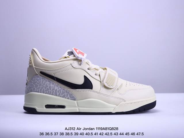 公司级耐克 Nike Aj312 Air Jordan Legacy 312 Nrg“Pure White” 官方货号:Cd7069 141乔丹联名号称 “最强