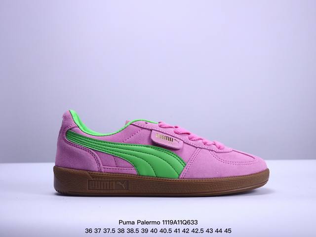 Puma彪马男女通用palermo Og 标贴运动鞋 鞋款复刻，重温足球文化风潮！ 近日 Puma 将经典鞋款 Palermo 重新带回市场，让众多鞋迷和足球爱