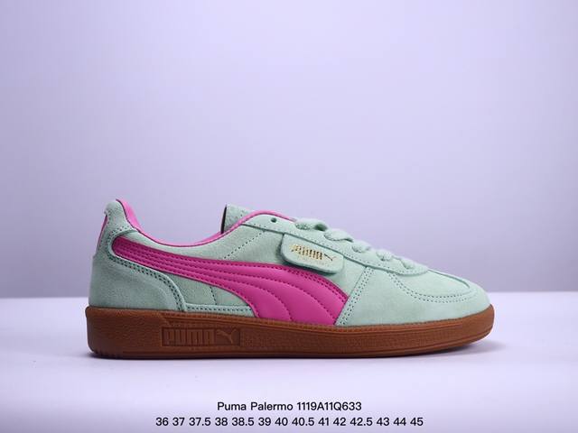 Puma彪马男女通用palermo Og 标贴运动鞋 鞋款复刻，重温足球文化风潮！ 近日 Puma 将经典鞋款 Palermo 重新带回市场，让众多鞋迷和足球爱