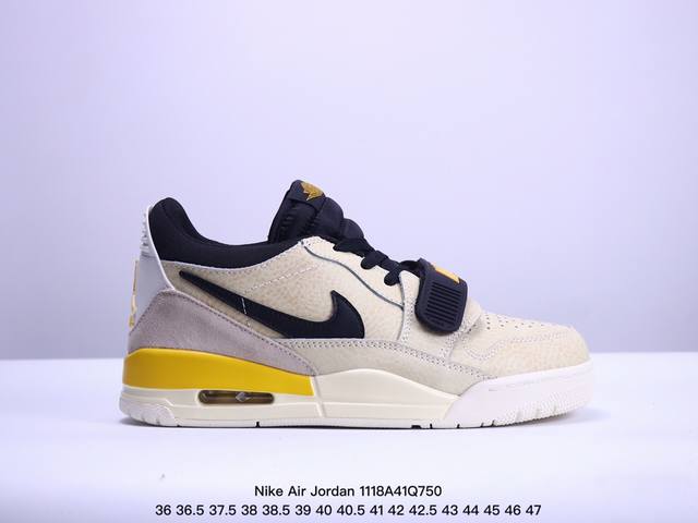 公司级三合一最强合体，多种新配色回归耐克nike Air Jordan Legacy 312 Low”White Grey Fog Blue Red“乔丹最强三