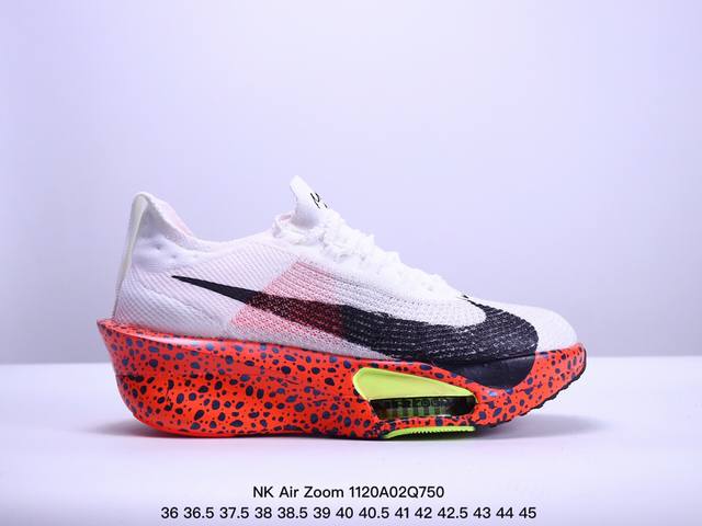 公司级nk Air Zoom Alphafly Next% 3 2024全新马拉松超级跑鞋 Fd8356-100 有史以来最轻盈、测试次数最多的nk Alpha