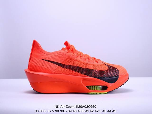 公司级nk Air Zoom Alphafly Next% 3 2024全新马拉松超级跑鞋 Fd8356-100 有史以来最轻盈、测试次数最多的nk Alpha