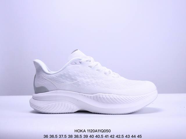 Hoka W Mach X 全新配色 这个品牌来自于新西兰的毛利语，Hoka表示大地，One One表示飞越，连起来就是飞越地平线，One One不是读作“万万