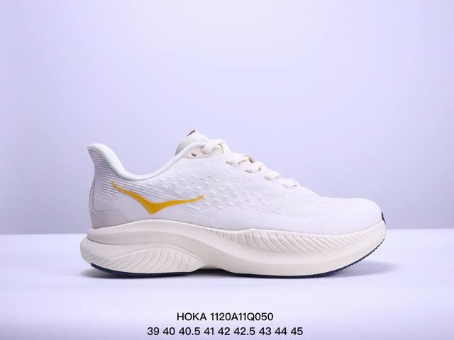 Hoka W Mach X 全新配色 这个品牌来自于新西兰的毛利语，Hoka表示大地，One One表示飞越，连起来就是飞越地平线，One One不是读作“万万