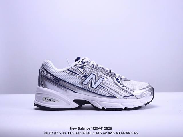 公司级新百伦中古跑鞋 New Balance 740系列新百伦 潮流男女运动鞋 Nb740跑步鞋透气鞋复古潮鞋 货号:U740Gr2 尺码:36 37 37.5