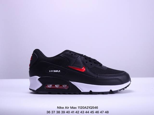 耐克nike Air Max 90 Premium 半掌气垫复古运动休闲慢跑鞋 货号：Aj1285 403 码数：36 37 38 39 40 41 42 43