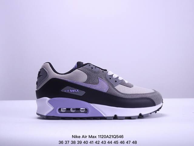 耐克nike Air Max 90 Premium 半掌气垫复古运动休闲慢跑鞋 货号：Aj1285 403 码数：36 37 38 39 40 41 42 43