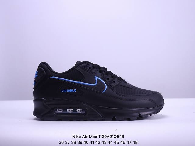 耐克nike Air Max 90 Premium 半掌气垫复古运动休闲慢跑鞋 货号：Aj1285 403 码数：36 37 38 39 40 41 42 43