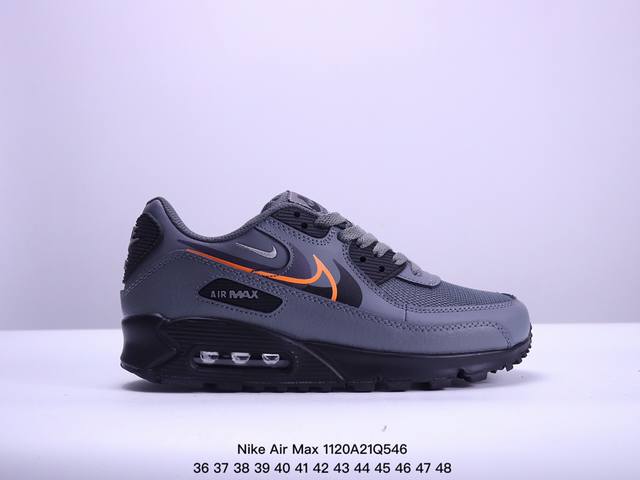 耐克nike Air Max 90 Premium 半掌气垫复古运动休闲慢跑鞋 货号：Aj1285 403 码数：36 37 38 39 40 41 42 43