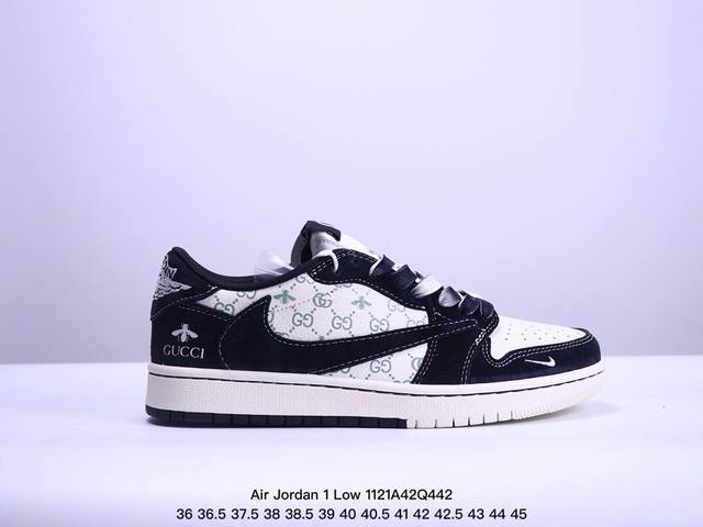 海外爆款限量发售！公司级 Travis Scott X Fragment Design X Jordan Air Jordan 1 Low Og Sp “迪奥联