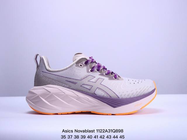 公司级asics Novablast 4 轻量跑鞋 低帮轻量透气缓震休闲运动跑步鞋 货号:1012B510-403 尺码:36-45 Xm1122Q898