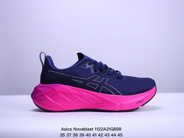 公司级asics Novablast 4 轻量跑鞋 低帮轻量透气缓震休闲运动跑步鞋 货号:1012B510-403 尺码:36-45 Xm1122Q898