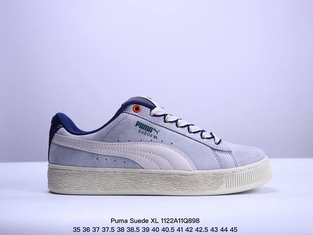 公司级puma Suede Xl复古单品 彪马 防滑耐磨低帮德训板鞋 货号:397243 01 尺码:35.5 36 37 37.5 38 38.5 39 40