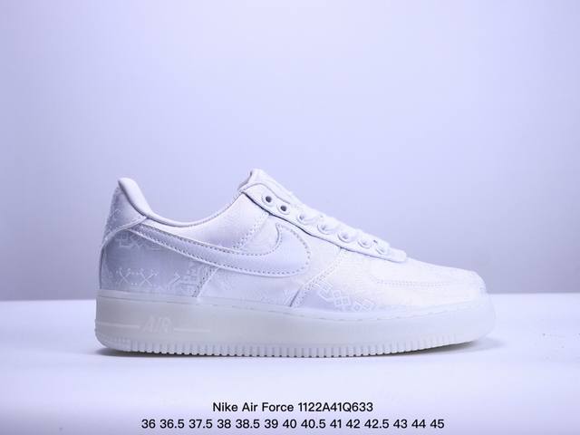 Nike Air Force 1 Low 性价比黑绸 可撕 原楦头原纸板 打造纯正空军版型专注外贸渠道 全掌内置蜂窝气垫 原盒配件 原厂中底钢印、拉帮完美 官方