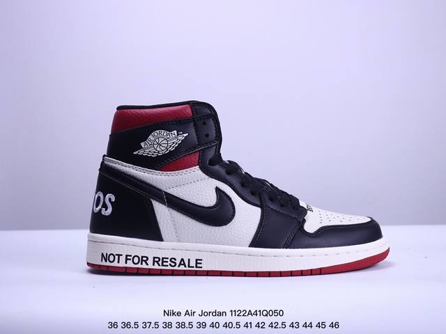 公司级耐克nike Air Jordan 1 Retro High Og”Black White“Aj1代迈克尔 乔丹高帮经典复古百搭休闲文化运动篮球鞋 货号: