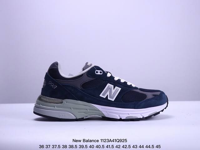 公司级真标带半码！ 新百伦new Balance In Usa Nb993系列 美产血统经典复古休闲运动百搭运动跑步鞋 Xm1123Q925