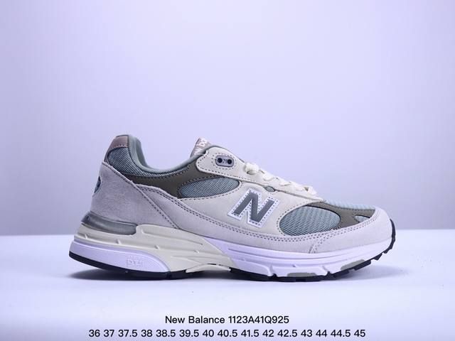 公司级真标带半码！ 新百伦new Balance In Usa Nb993系列 美产血统经典复古休闲运动百搭运动跑步鞋 Xm1123Q925