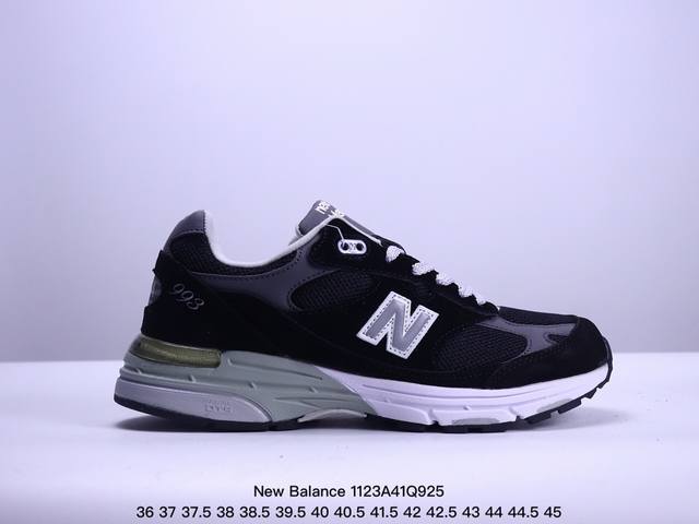 公司级真标带半码！ 新百伦new Balance In Usa Nb993系列 美产血统经典复古休闲运动百搭运动跑步鞋 Xm1123Q925