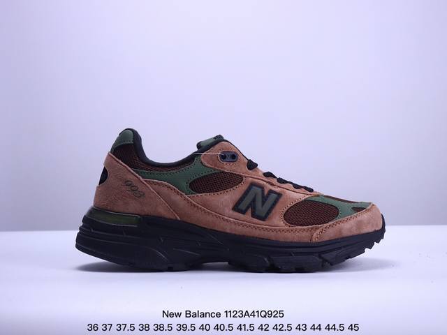 公司级真标带半码！ 新百伦new Balance In Usa Nb993系列 美产血统经典复古休闲运动百搭运动跑步鞋 Xm1123Q925