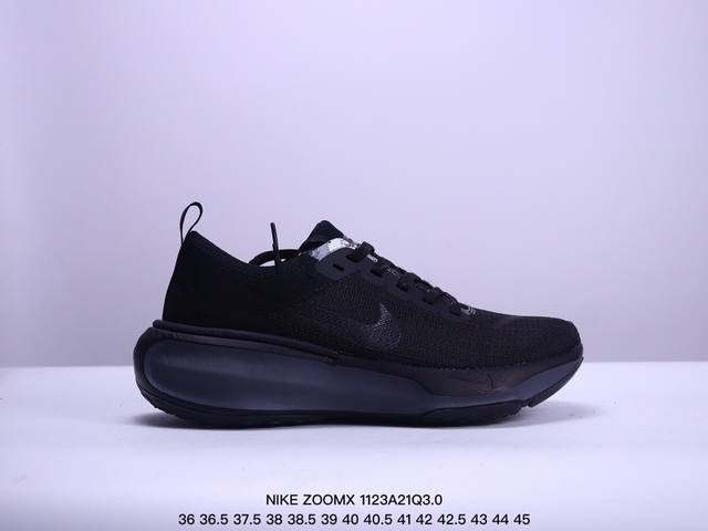 公司级真标带半码！ 耐克nike Zoomx Invincible Run Fk3 短跑马拉松系带系列轻量休闲运动慢跑鞋：36 36.5 37 38 38.5