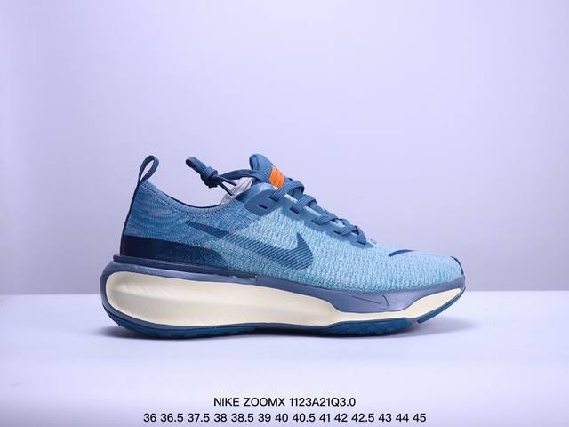 公司级真标带半码！ 耐克nike Zoomx Invincible Run Fk3 短跑马拉松系带系列轻量休闲运动慢跑鞋：36 36.5 37 38 38.5