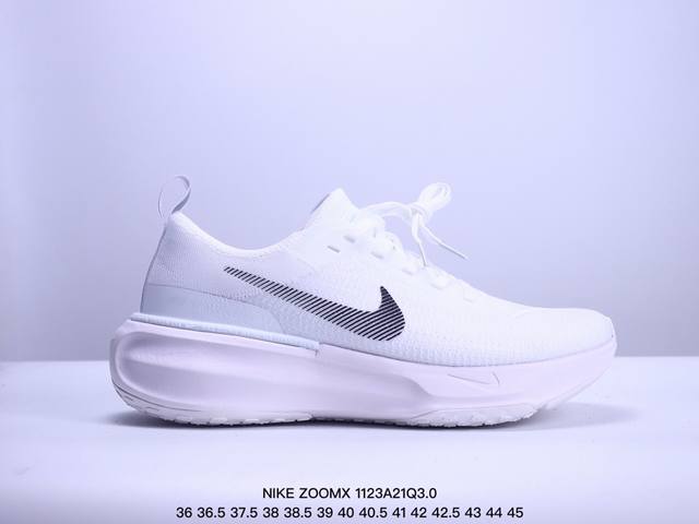 公司级真标带半码！ 耐克nike Zoomx Invincible Run Fk3 短跑马拉松系带系列轻量休闲运动慢跑鞋：36 36.5 37 38 38.5