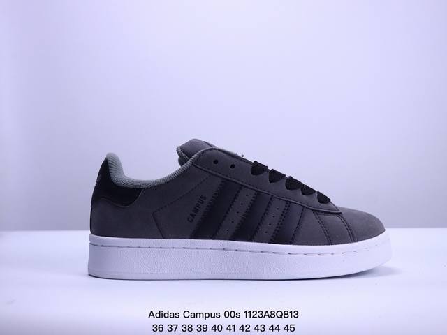 真标阿迪达斯adidas Originals Campus 00S 学院系列 面包风经典复古低帮百搭休闲运动板鞋 货号:Gy0042 尺码:36-45 Xm11