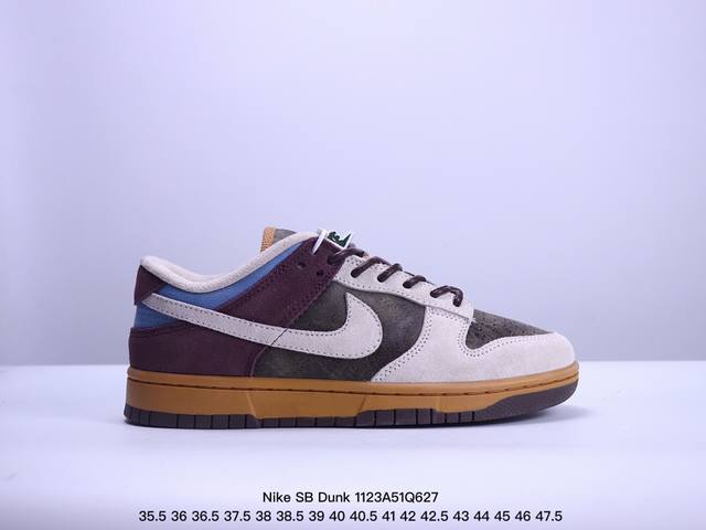 耐克nike Sb Dunk Low Sb 扣篮系列复古低帮休闲运动滑板板鞋。采用脚感柔软舒适zoomair气垫，有效吸 收滑板等极限运动在落地时带来的冲击力，