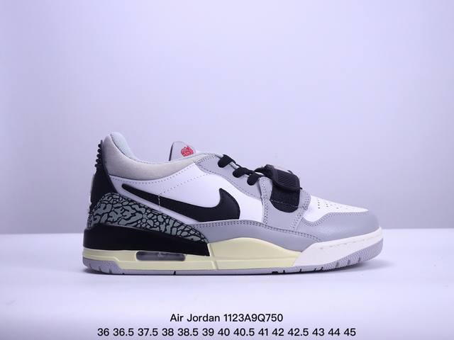 Air Jordan Legacy 312 乔丹篮球鞋系列 号称 “最强三合一” 的 Jordan Legacy 312，自然有着杂交结合的设计，它的名字就展现