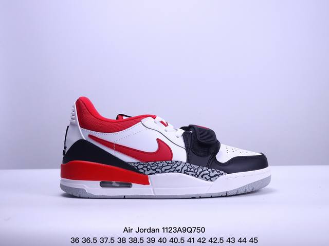 Air Jordan Legacy 312 乔丹篮球鞋系列 号称 “最强三合一” 的 Jordan Legacy 312，自然有着杂交结合的设计，它的名字就展现