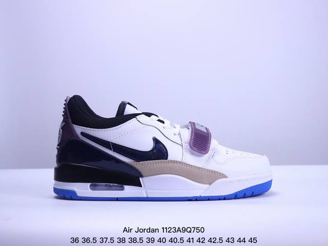 Air Jordan Legacy 312 乔丹篮球鞋系列 号称 “最强三合一” 的 Jordan Legacy 312，自然有着杂交结合的设计，它的名字就展现