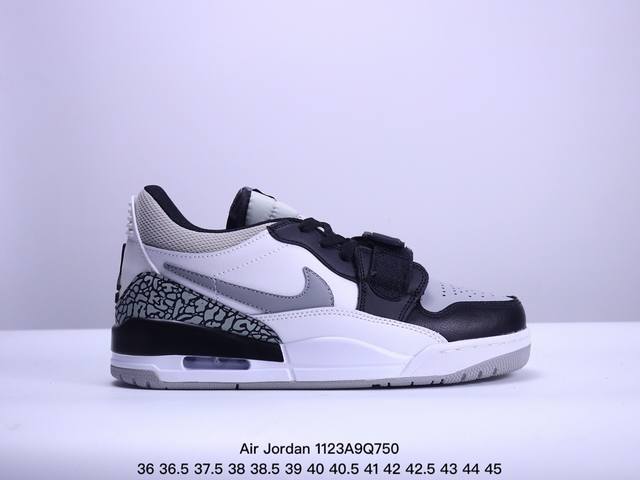 Air Jordan Legacy 312 乔丹篮球鞋系列 号称 “最强三合一” 的 Jordan Legacy 312，自然有着杂交结合的设计，它的名字就展现