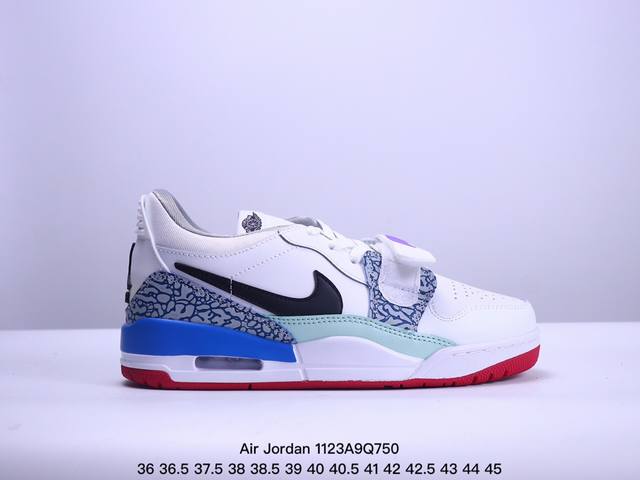 Air Jordan Legacy 312 乔丹篮球鞋系列 号称 “最强三合一” 的 Jordan Legacy 312，自然有着杂交结合的设计，它的名字就展现