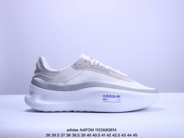 Adidas Adifom Trxn经典运动鞋，以摩登简约设计演绎时尚型格。造型流畅灵动，采用简约织物鞋面，另配大号泡沫鞋底。灵感源自前代鞋款，以舒适质感焕新演