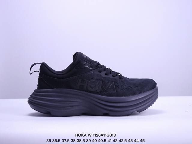 真标小红书推荐hoka W Bondi 8全新配色 这个品牌来自于新西兰的毛利语，Hoka表示大地，One One表示飞越，连起来就是飞越地平线，One One