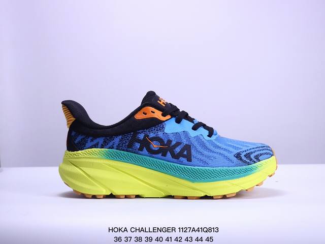 公司级小红书推荐hoka M Challenger Atr 7全新配色 这个品牌来自于新西兰的毛利语，Hoka表示大地，One One表示飞越，连起来就是飞越地