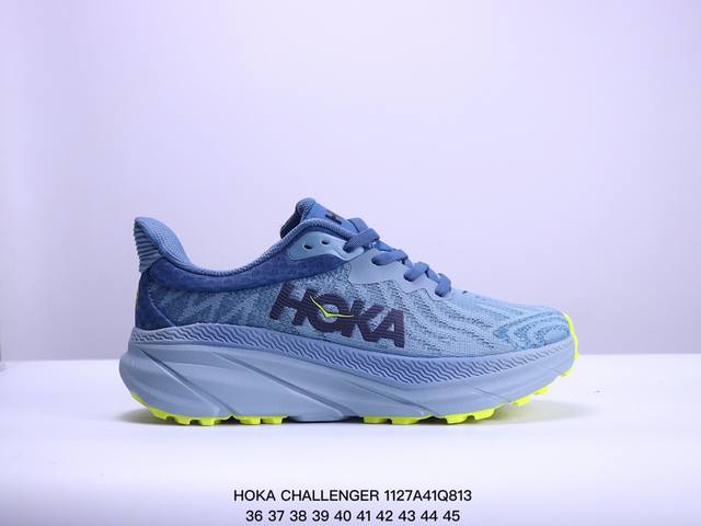 公司级小红书推荐hoka M Challenger Atr 7全新配色 这个品牌来自于新西兰的毛利语，Hoka表示大地，One One表示飞越，连起来就是飞越地