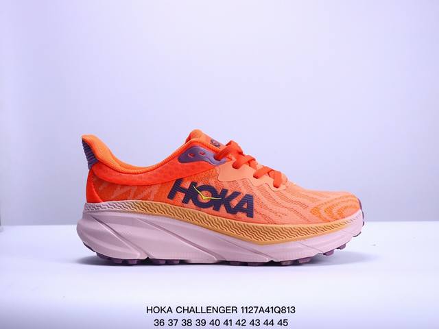 公司级小红书推荐hoka M Challenger Atr 7全新配色 这个品牌来自于新西兰的毛利语，Hoka表示大地，One One表示飞越，连起来就是飞越地