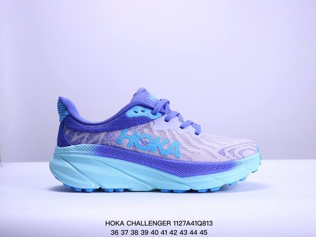 公司级小红书推荐hoka M Challenger Atr 7全新配色 这个品牌来自于新西兰的毛利语，Hoka表示大地，One One表示飞越，连起来就是飞越地